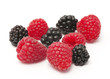 Mûres sauvages et framboises Mûres sauvages et framboises