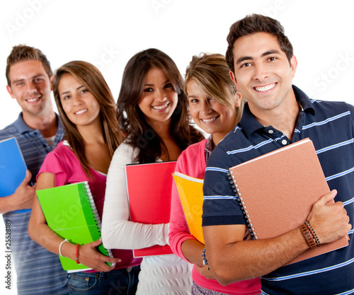 Photo: Happy group of students Happy group of students