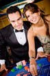 Couple at the casino