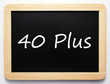 40 Plus - Concept Sign