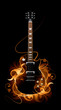 Abstract with guitar Abstract with guitar