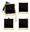 Realistic illustration of set a photo frame - vector Realistic illustration of set a photo frame - vector