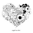 vintage flower-love