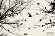 tree and bird