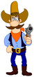Cowboy cartoon