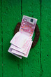 The old horseshoe and the euro money