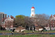 harvard university, vue sur le campus depuis la rivière Charles
