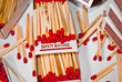 Red Safety Matches