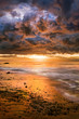 Dramatic Pacific Sunset