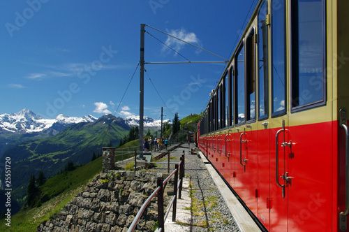 Photo: rote Bergbahn rote Bergbahn