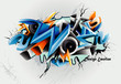 vector graffiti illustration vector graffiti illustration
