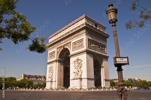 Arc de Triomphe à Paris - France