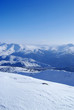 Western Sayan mountains. Ergaky. Siberia. Russia in winter time.