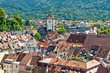 View of the city of Freiburg in the Black Forest, Germany