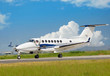 Business Flugzeug auf dem Taxiway