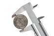 Foto: caliper with dollar - calibro e dollaro caliper with dollar - calibro e dollaro