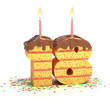 chocolate birthday cake for a eighteenth birthday chocolate birthday cake for a eighteenth birthday