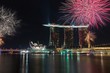 Fireworks At Marina Bay