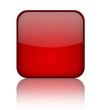 Stylish blank shiny button