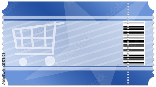 Illustration: Gutschein Ticket Coupon - blank Gutschein Ticket Coupon - blank