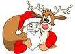 Rudolph und der Weihnachtsmann