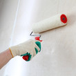roller on the wall