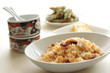 Chinese roasted pork and egg fried rice Chinese roasted pork and egg fried rice