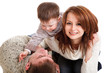 Family playing