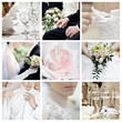 collage of nine wedding photos collage of nine wedding photos