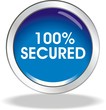 bouton 100% secured