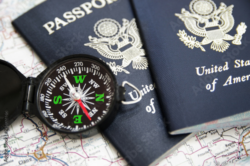 Photo: US passport US passport