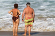 Photo: couple sur la plage couple sur la plage