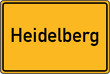 Ortstafel Heidelberg