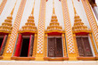 Art in Thai temples.in nongbualumphu thailand