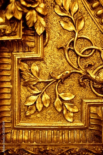 Abstract golden texture