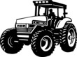 Tractor Vinyl Ready Vector Illustration Tractor Vinyl Ready Vector Illustration