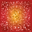 abstract christmas red stars background