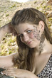 Girl makeup cheetah