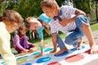 Playing outdoors