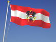 Illustration: Flagge Österreich Flag of Austria Flagge Österreich Flag of Austria