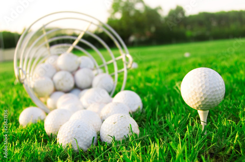 Photo: Golf game. Golf game.
