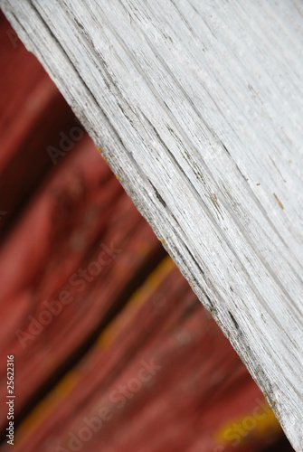 Photo: Wooden plank bias and closely Wooden plank bias and closely