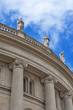 Columns of catholic cathedral