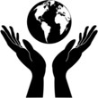 World care illustration - vector World care illustration - vector