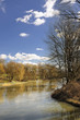 Riverside landscape at Sarreguemines, Moselle Riverside landscape at Sarreguemines, Moselle