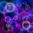 Vector radial multicolored background