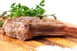 meat and sause on a cutting board meat and sause on a cutting board
