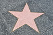 Stern am Hollywood walk of fame
