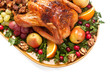holiday roasted stuffed turkey