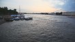 Evening cityscape of St. Petersburg